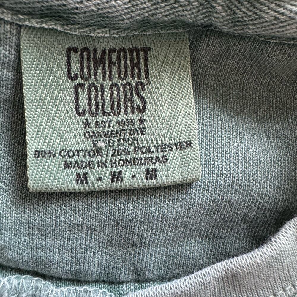 Magnolia Womens Sweatshirt Joanna Gaines The Silos Green Comfort Colors Medium - Picture 2 of 8